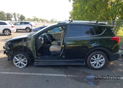 2013 Toyota Rav4 Limited from USA, damaged, VIN 2T3DFREV5DW112836